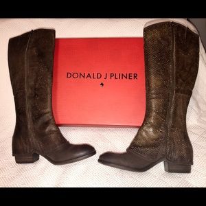 Donal J Pliner Devi Boots(Expresso/Dark Brown)